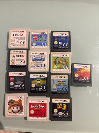 Lote 13 Juegos Nintendo DS y 3DS