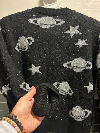 Chaqueta Zara S Planetas Estrellas Brillo