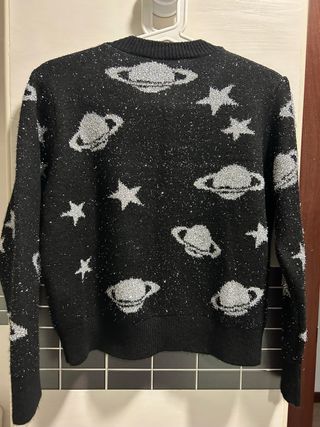 Chaqueta Zara S Planetas Estrellas Brillo