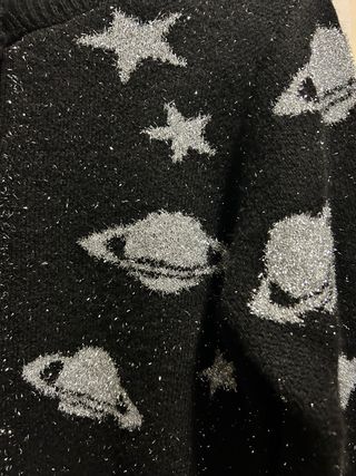 Chaqueta Zara S Planetas Estrellas Brillo