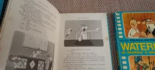 Películas Mortadelo, Misión increíble y Waterloo.