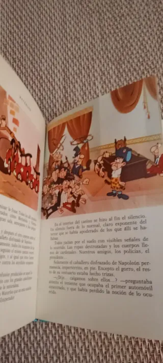 Películas Mortadelo, Misión increíble y Waterloo.