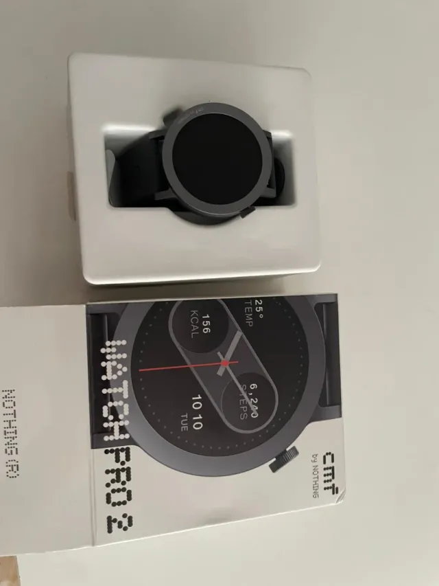 Reloj Nothing Negro/Gris