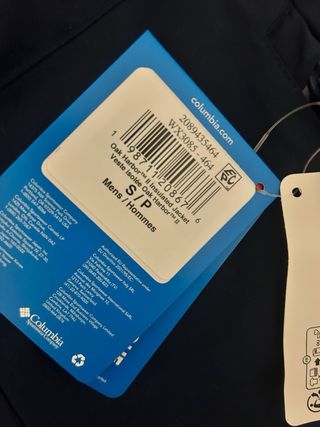 Abrigo Columbia hombre