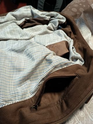 Chaqueta Sfera Marrón Polipiel Talla M