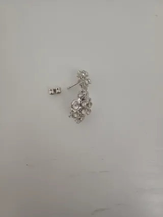 Aderezo Fallera Niña Plata