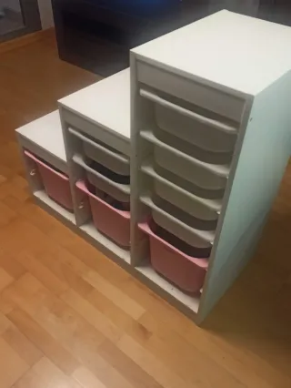 Mueble Almacenaje Juguetes Ikea Trofast