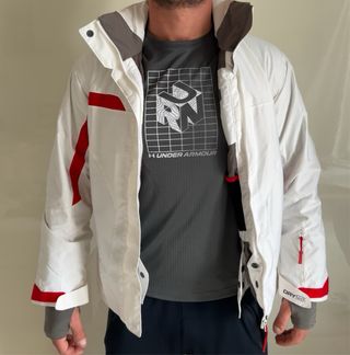 Giacca da uomo Mammut misura S colore bianco