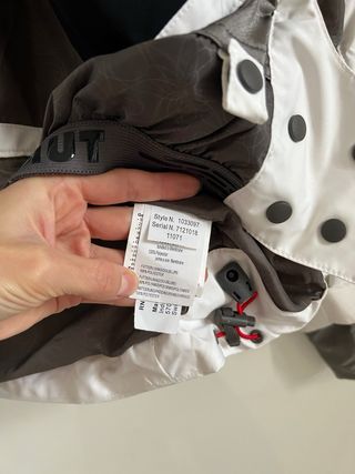 Giacca da uomo Mammut misura S colore bianco