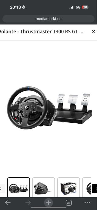 Volante Thrustmaster T300 RS GT Edition
