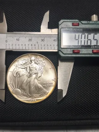 Dólar Águila 1986 Filadelfia