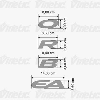 Pegatinas ORBEA - Iridiscente (vineticshop)