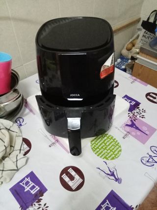 Freidora Jocca 3,3 L con su libro de recetas QR