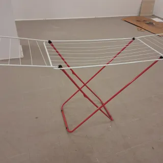 Tendedero Plegable Rojo