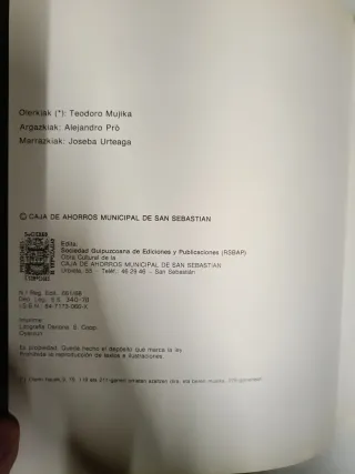 Libro Sagardoa de José Uria Irastorza