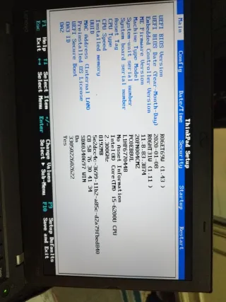Lenovo T460 Portátil Negro