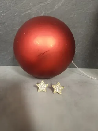 Orecchini donna a stella oro