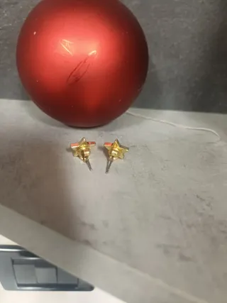 Orecchini donna a stella oro