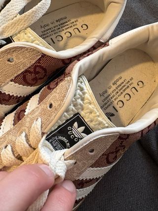 Adidas Gazelle x Gucci Beige Tone