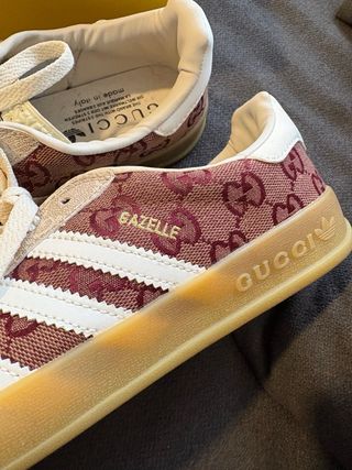 Adidas Gazelle x Gucci Beige Tone