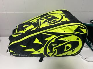 Paletero Dunlop Negro y Amarillo