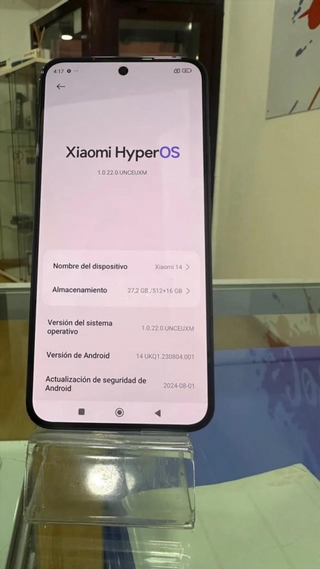 Xiaomi 14 Negro 512GB 12GB RAM Seminuevo