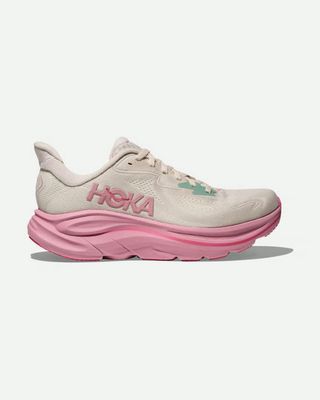 Zapatillas Hoka Clifton 10 Mujer Beige/Rosa