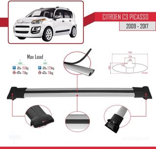 Barras de techo Citroën C3 Picasso