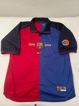 Camiseta FC Barcelona 1999-2000 Nike Centenario
