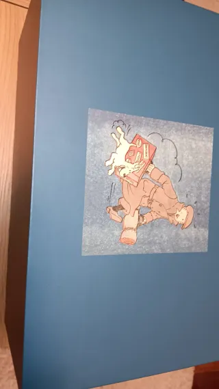 Figura resina Tintín Ils Arrivent