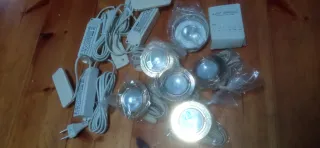 Focos LED y transformadores (HERA) Nuevo sin usar