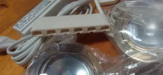 Focos LED y transformadores (HERA) Nuevo sin usar