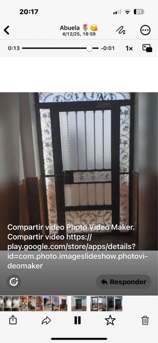 Portón de hierro forjado