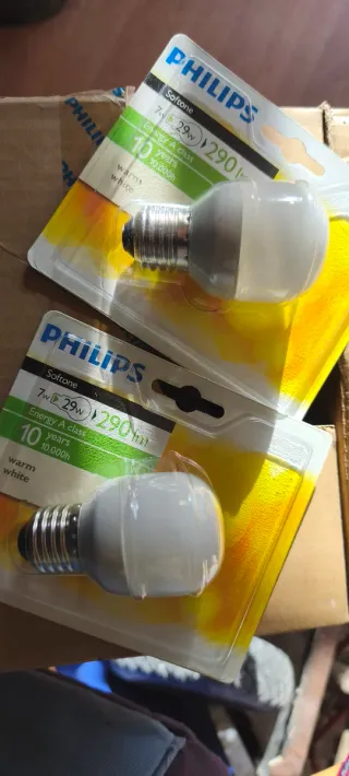 Bombillas bajo consumo casquillo ancho Philips