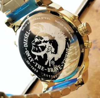 Reloj Diesel Mr Daddy 2.0, dorado y negro