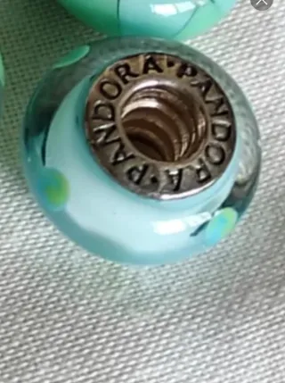 2 Cristales Murano Pandora Originales