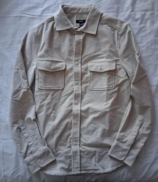 Camisa Corduroy Beige Talla S