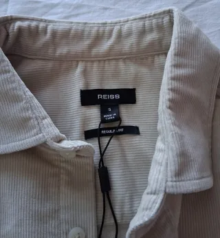 Camisa Corduroy Beige Talla S