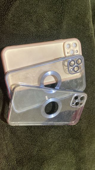 Fundas para móvil iPhone 11 Pro Max lote de tres