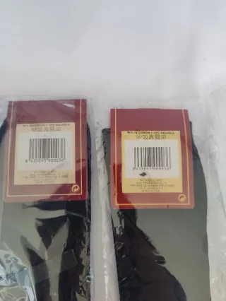 2 Pares Calcetines Kamsia Negros Sin Goma