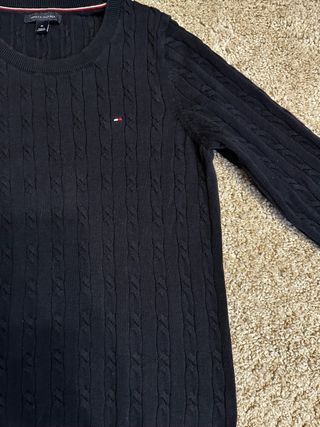 Jersey Tommy Hilfiger Negro Talla M Mujer