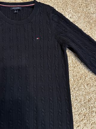 Jersey Tommy Hilfiger Negro Talla M Mujer