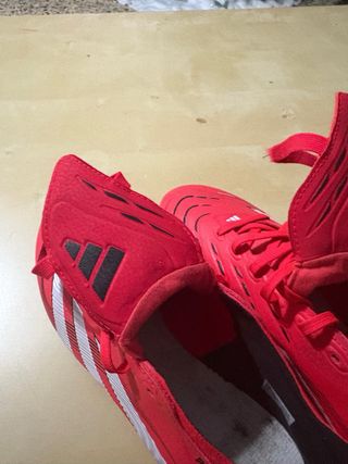 Zapatillas Fútbol Adidas Hombre Rojas