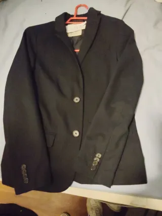 Chaqueta niño comunión azul marino Talla 11/12.