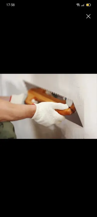 Pintamos lacamos puerta quitamos  gotelé alisados