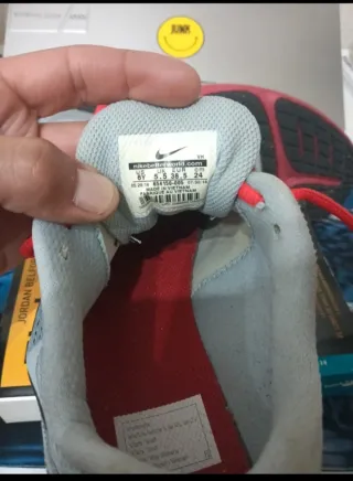 Zapatillas Nike Dual Fusion Run 3 Gris/Rojo