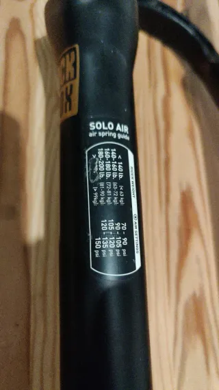 Horquilla Rockshox Pike 32 140mm Solo Air