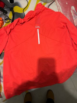 Camiseta manga larga Kalenji naranja