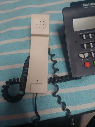 Teléfono Domo Telefónica azul oscuro