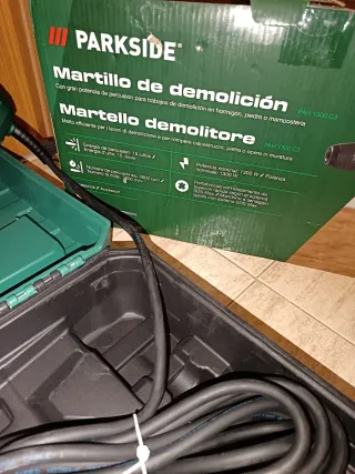 Martillo Demoledor Parkside 15 Julios